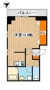 一石屋ビル【4階】の間取り