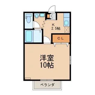 レーベン【2階】の間取り