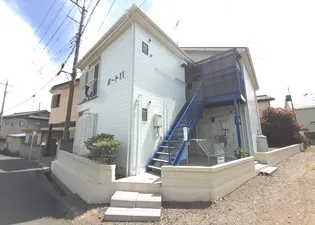 埼玉県東松山市大字岩殿【アパート】の外観