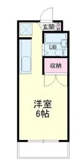 アニバーサリー浅田【2階】の間取り
