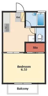 ホープウェル青野【2階】の間取り