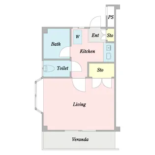 クレアーレ【3階】の間取り