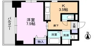 リッジコム【2階】の間取り