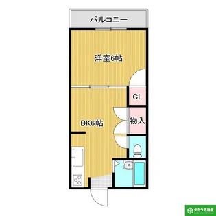 ボンメゾンユキ【1階】の間取り