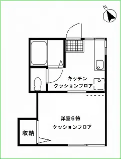 山根ハイツ【2階】の間取り