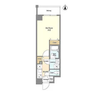 RODIA森下【6階】の間取り