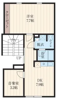 MIRAI【2階】の間取り
