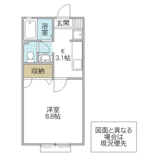 サンライフコーポ【1階】の間取り