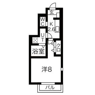 レーニアII【1階】の間取り