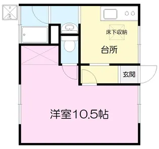 加藤荘【1階】の間取り