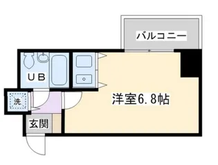 朝日プラザサウスコア姫路【4階】の間取り