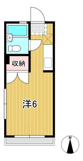 セヤマハイツ【3階】の間取り