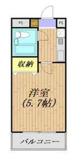 クリオ星川壱番館 102号室【1階】の間取り
