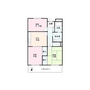 アルス桜田【2階】の間取り