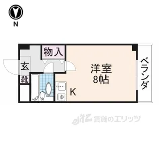 ロイヤルタケナカ【1階】の間取り