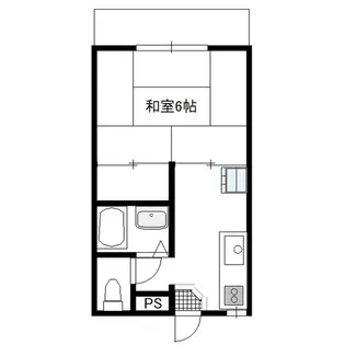 リルームス城東B【1階】の間取り