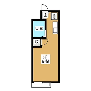 サンハイツ南行徳【1階】の間取り