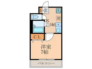 カメリア新目白【4階】の間取り