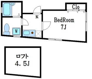 ライティングハウス小岩【2階】の間取り