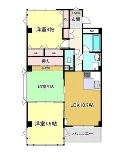 G・FIELD【2階】の間取り