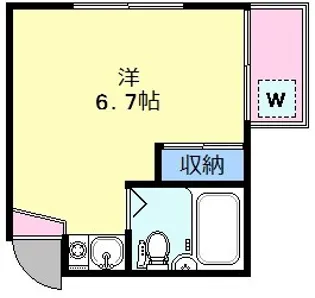 マリオハイツ【2階】の間取り