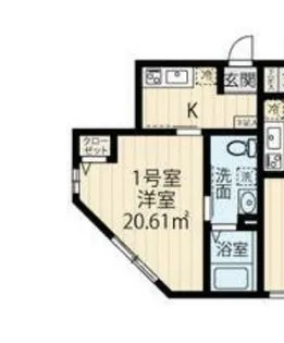 アベニール大和【3階】の間取り