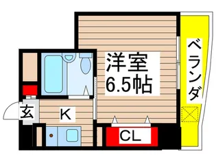 リアトリス法龍【4階】の間取り