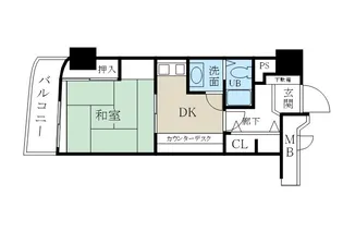 新潟ダイカンプラザ遊学館【11階】の間取り