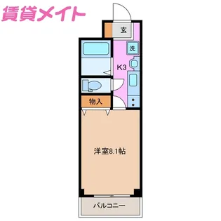 プロニティ【2階】の間取り