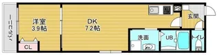 アドバンスコート四条堀川II【1階】の間取り