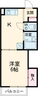 ハイグレース【1階】の間取り