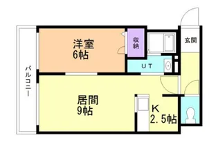 アルルカン豊平公園【2階】の間取り