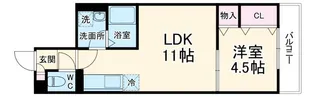 マスターグレイス【3階】の間取り