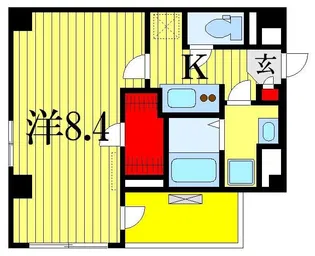 リブリ・クレヨン【4階】の間取り