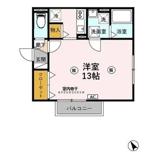 センチュリオン B【1階】の間取り