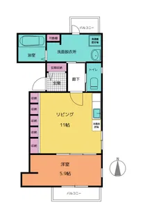 Lani【1階】の間取り