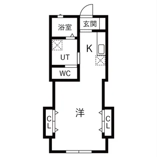 アレキパ【2階】の間取り