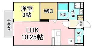 アンバーウッド【1階】の間取り