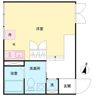 LAPIS原宿II【1階】の間取り