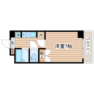 フォレストヒル小松島【2階】の間取り
