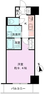 S-FORT新潟本町【8階】の間取り