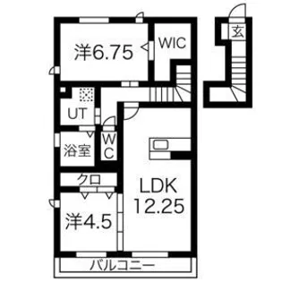 グランディオーズ【2階】の間取り