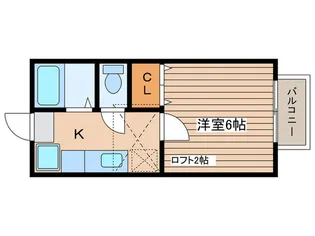 ヴィラフォンテ【2階】の間取り