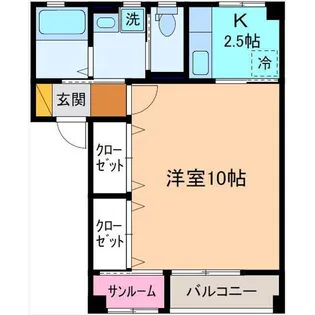 ティラーレ【3階】の間取り