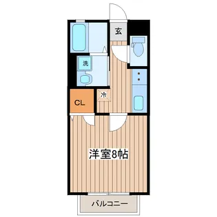 ラ・メール【2階】の間取り