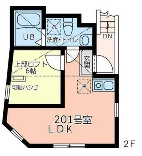 神奈川県横浜市西区西戸部町1【アパート】の間取り
