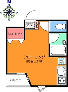 コーポラス・レーブ【2階】の間取り