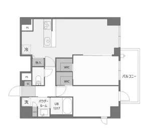東京都江戸川区東葛西7【マンション】の間取り