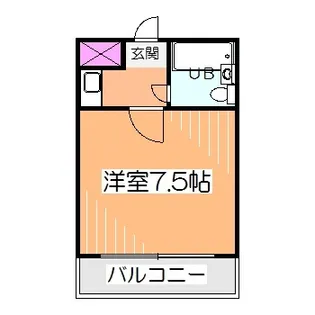 ライプハイツ【3階】の間取り