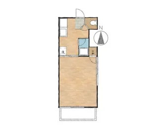 1Kの間取り画像